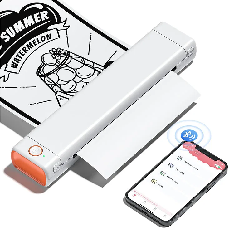 M08F мини перезаряжаемый Bluetooth трафарет татуировки Принтер для тату художников