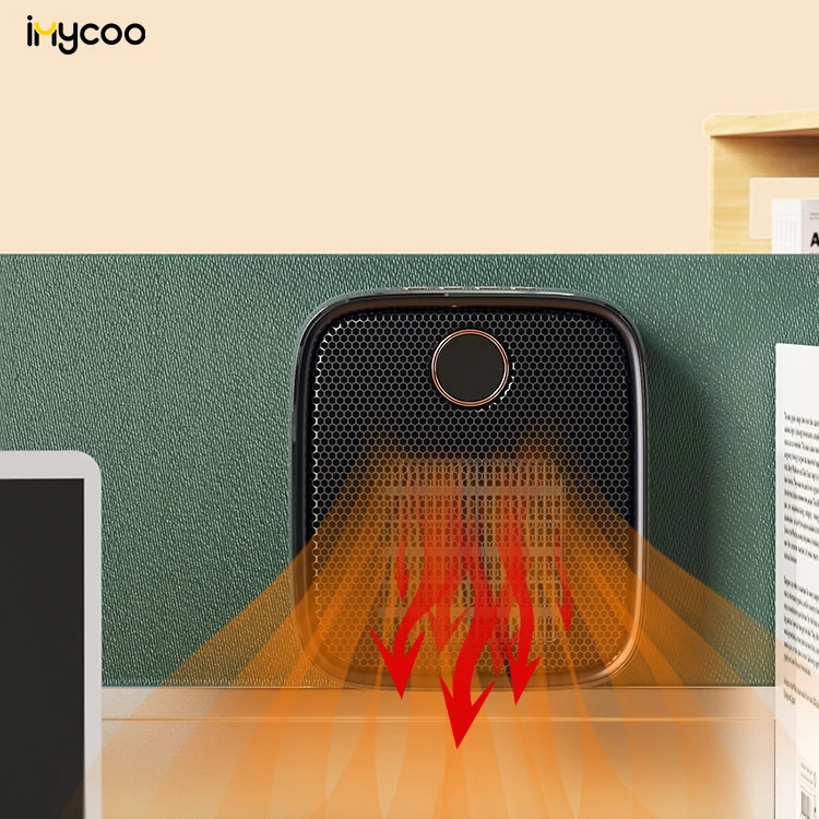 IMYCOO New Design Personal Electric Room Hot Fan Heater 500W Portable Mini Wall Mounted Fan Heater For Home