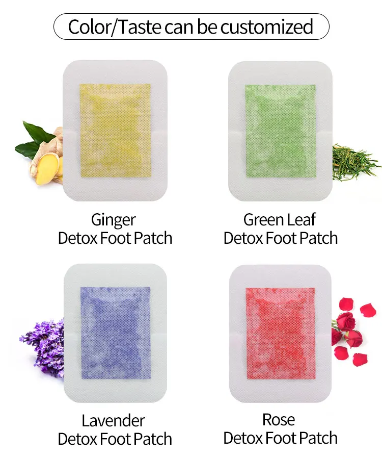 Enokon OEM ODM Foot Patches Free Sample High Quality Detox Foot Pads
