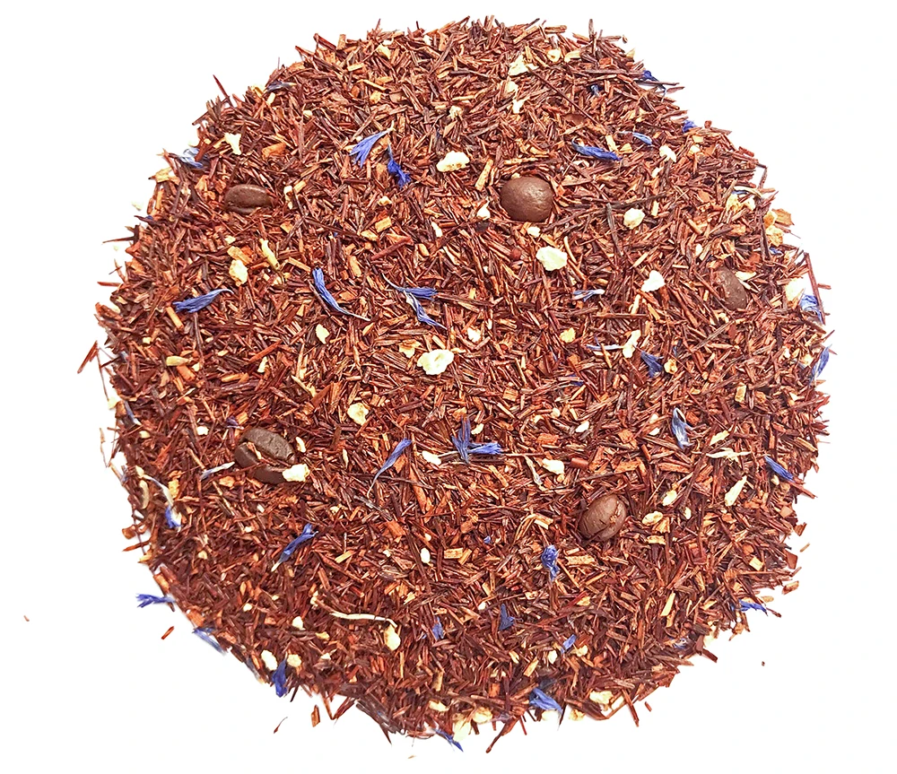 Wholesale rooibos tea south africa in bulk loose tea blends rooibos vanilla latte tea toffee caramel rooibos flavor