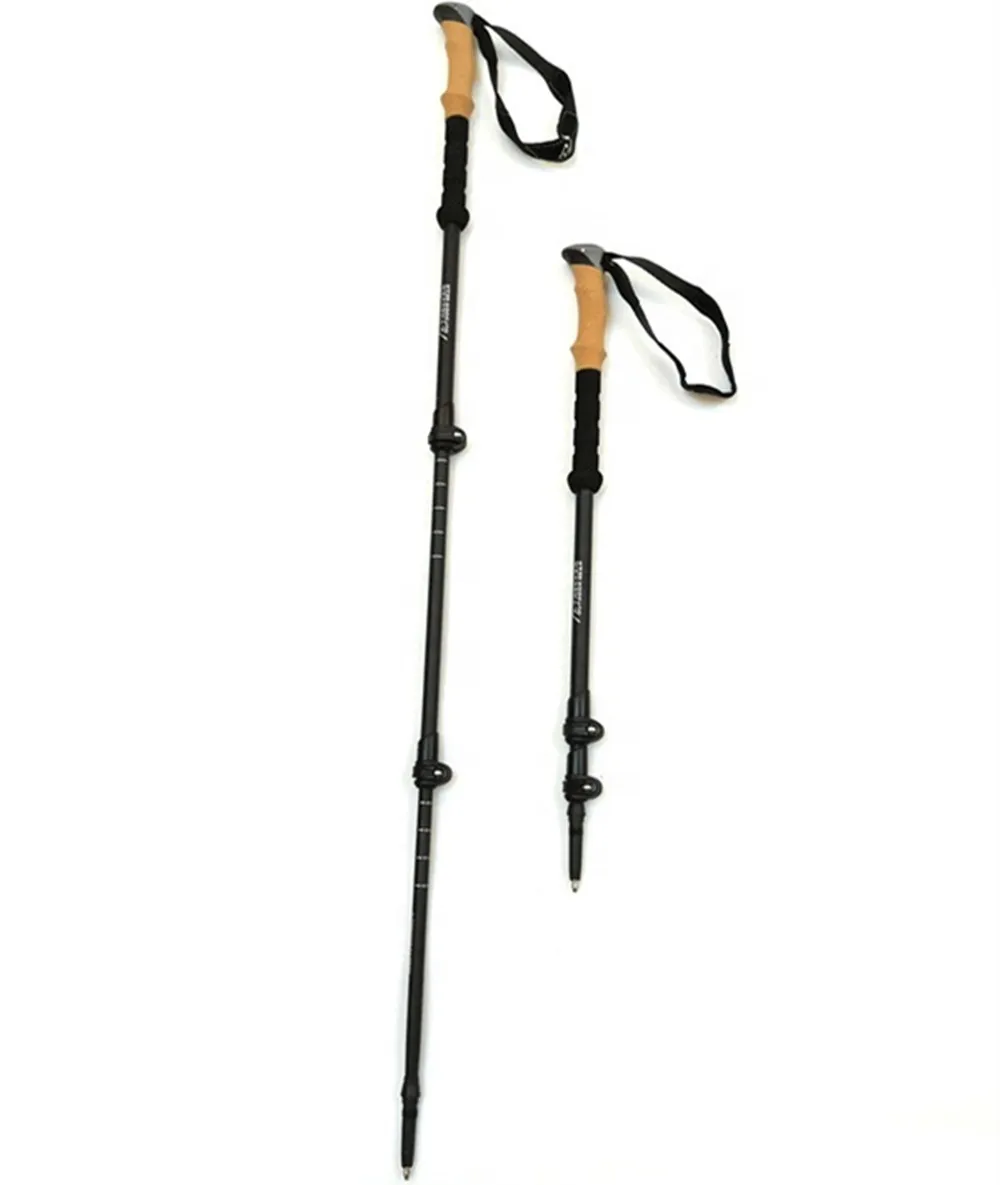 2022 New Trekking Poles, Collapsible Adjustable Walking Sticks, Lightweight 7075 Aluminum, Quick Flip Lock
