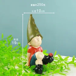 2022 Garden ornament Resin gnome statue Lovely couple Resin elf statue