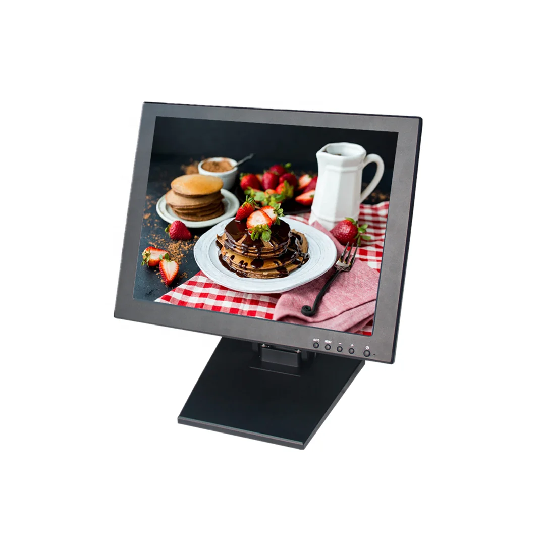 15 inch POS резистивный сенсорный ЖК-монитор с сенсорным