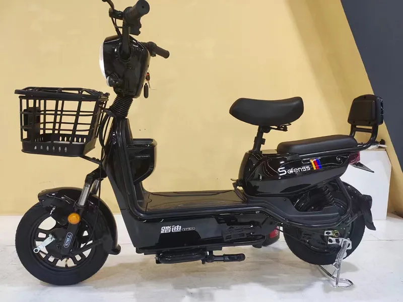 Cheap Adult Electric Bike 48V Electric Scooter Moped with Pedals