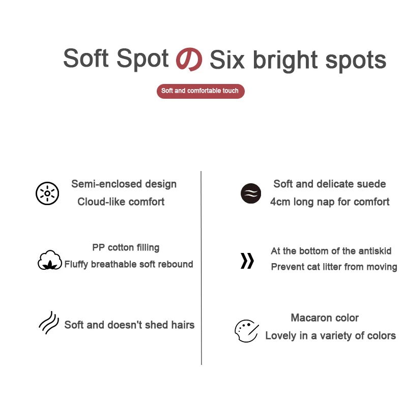 Multicolor Supplier Plush Calming Washable Cat Dog Bed Pet Sofa Donut Cuddler Waterproof Fluffy Pet Bed For Dog