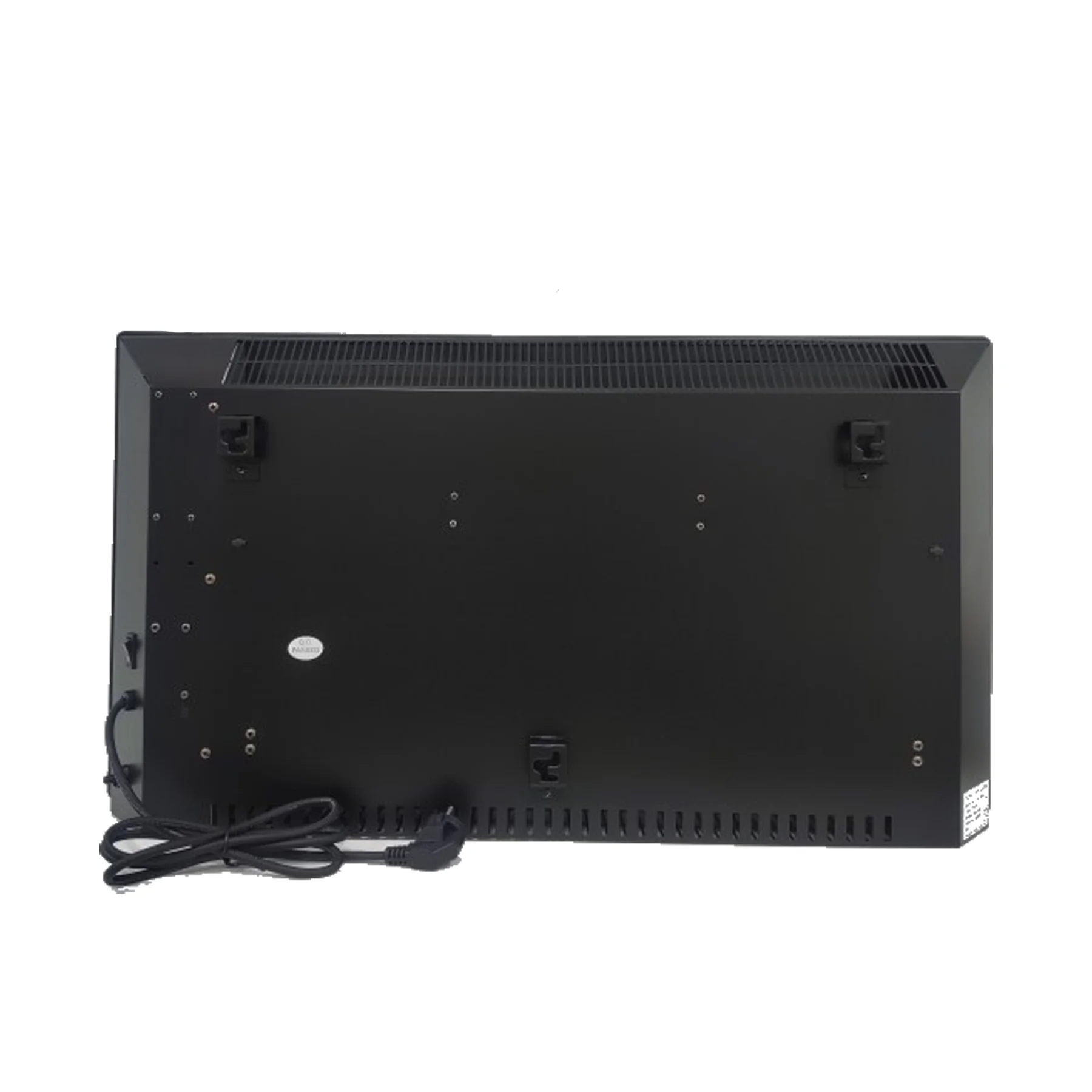 Touch LED  Big Display Electric Home Convector Wall Mounted Glass Panel Heater in Living Room