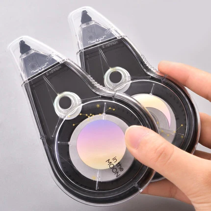 China High Quality Cute Stationery Office Student Correction Pen Tape Colored Whiteout Correction Tape