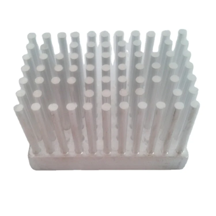 100W high power LED electronic cooling block custom slotted CPU heat sink