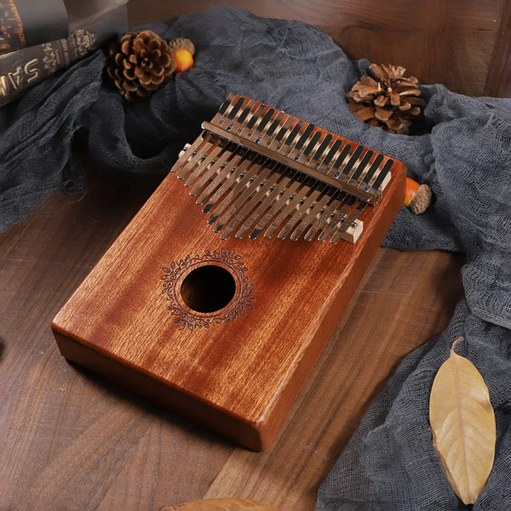 2024 Hot Selling Toy Musical Instruments Kalimba 17 Key 21 Key Finger Thumb Piano