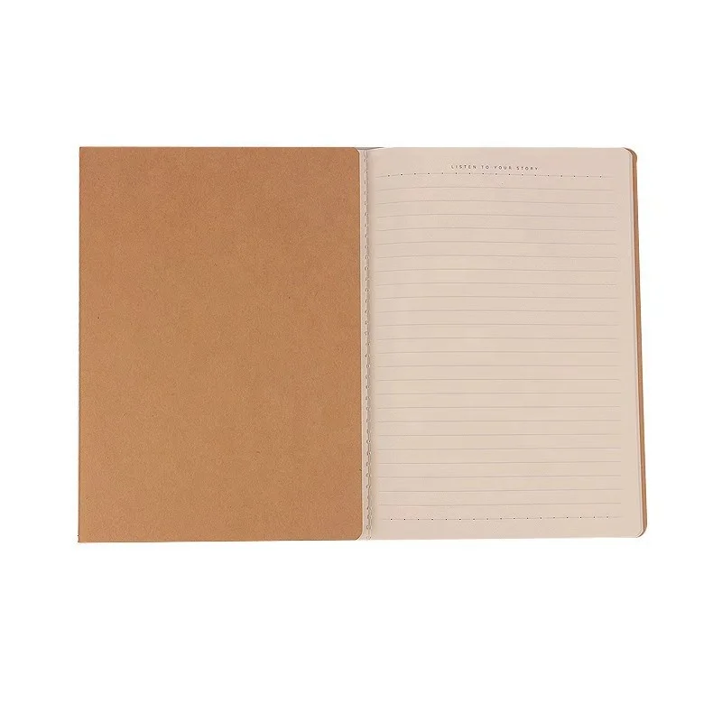 Wholesale  Cheap Kraft Cover Notebook Mathematics book exercise book for school office