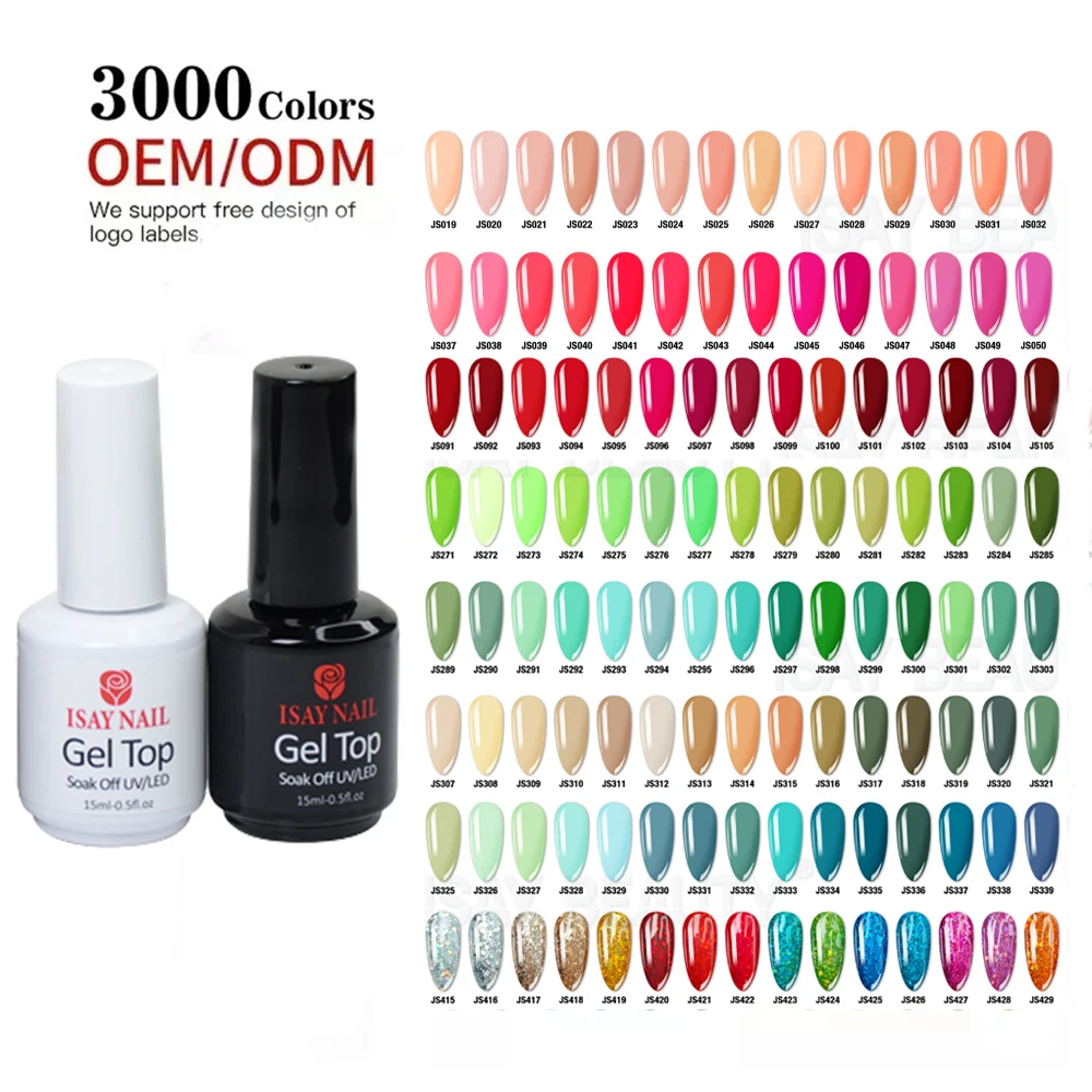 Best Sale Soak Off Gel Nail Polish Set For Nail Art Design Fashion Custom Nail Polish Set