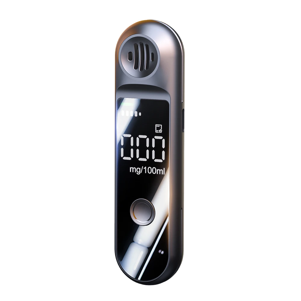 2025 Breathalyzer Professional Alcohol Tester Digital LCD Display Alco Tester Digital Alcohol Meter Alcohol Checker Italy style