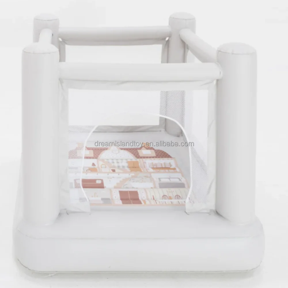 Wholesale price self-inflating bounce house without blower small inflatable bounce house for children