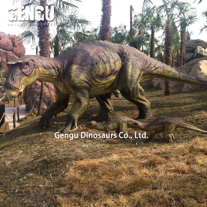Life size dinosaurios scale models