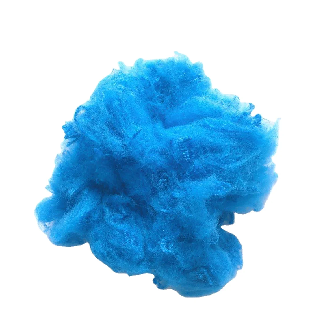 GRS certified good price dyed weaving using polyester fiber recycled PET fiber  3D51MM