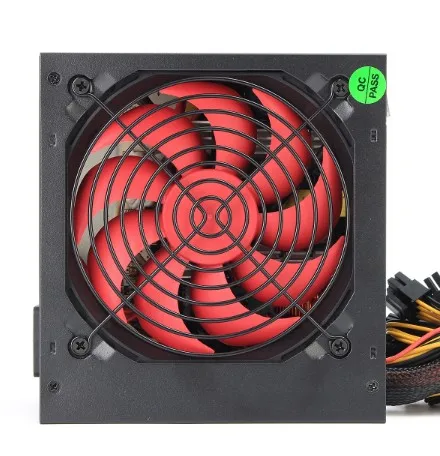  Блок питания 700 W с бесшумным вентилятором блок ATX 24-контактный 12 см ПК компьютерный
