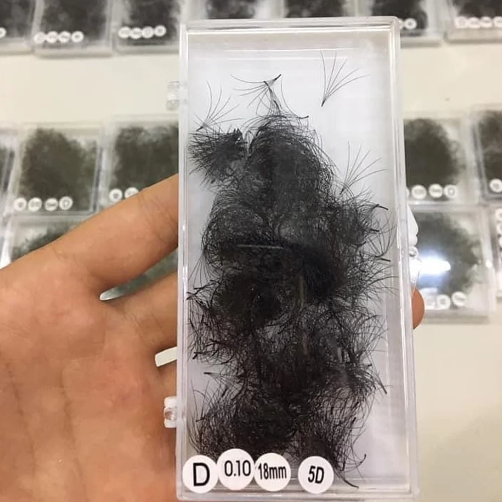 Loose 12 D L Curl Premade Fans Lashes Mega Volume Premise Loose Promade Fan