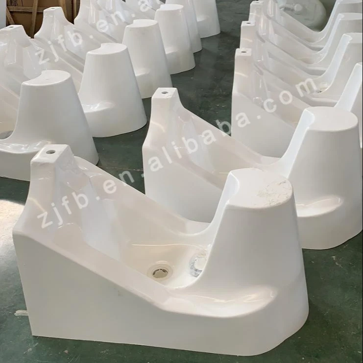 Wholesale high quality glass washbasin mosque carpet wudu foot washer basin wudumate