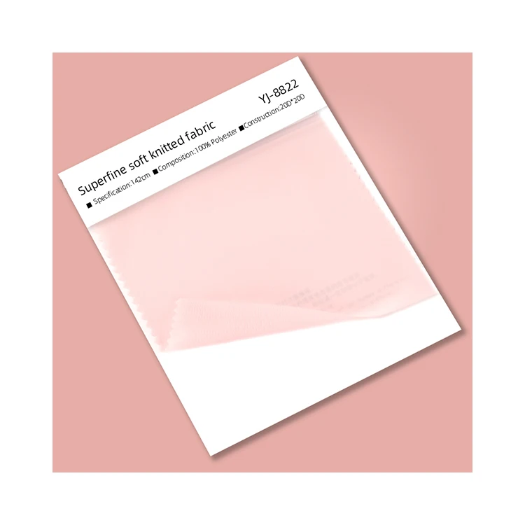 Hot sale pretty design colorful stretch anti-pull superfine soft knitted fabric