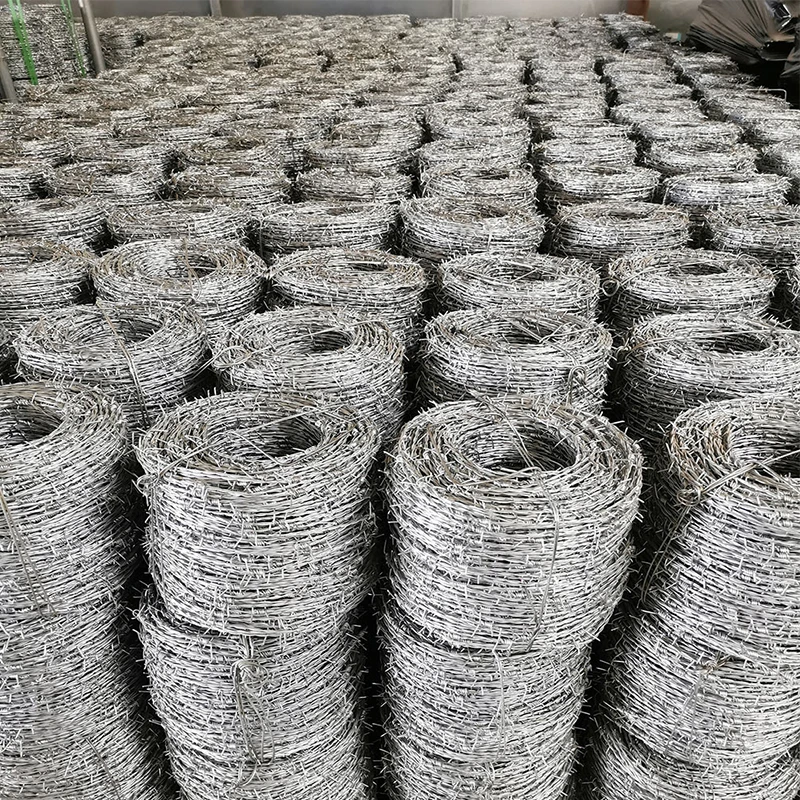 Shuairunxin Galvanized Twisted Barbed Wire Fence Wire for Security Alambre De Pua to Brazil for Farm and Sport Fencing and Wall