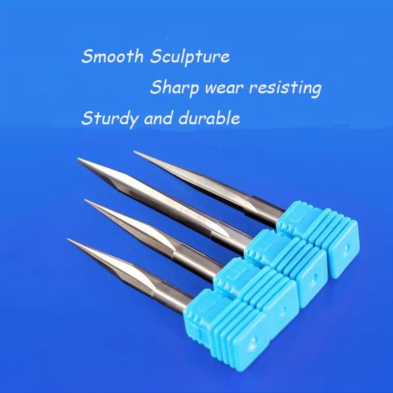 
HSR cutter diameter 12mm blade length 24mm 2-Flute tungsten carbide router bits for CNC machining corner radius 2mm end mills 