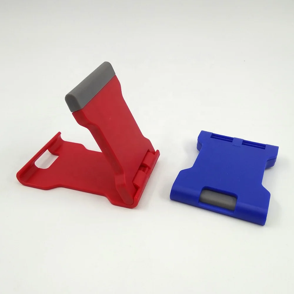 Promotion business gifts foldable portable desktop cell phone stand holder for office desk travel accessories