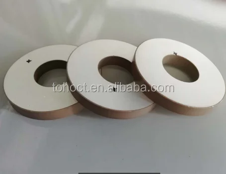 50x17x6,5/60x30x10 мм PZT8/ PZT4 пьезокерамическое кольцо