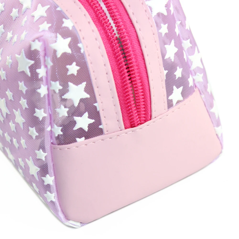 Mesh Beauty Bag Custom Design Makeup Bag Brief Cosmetic Bag