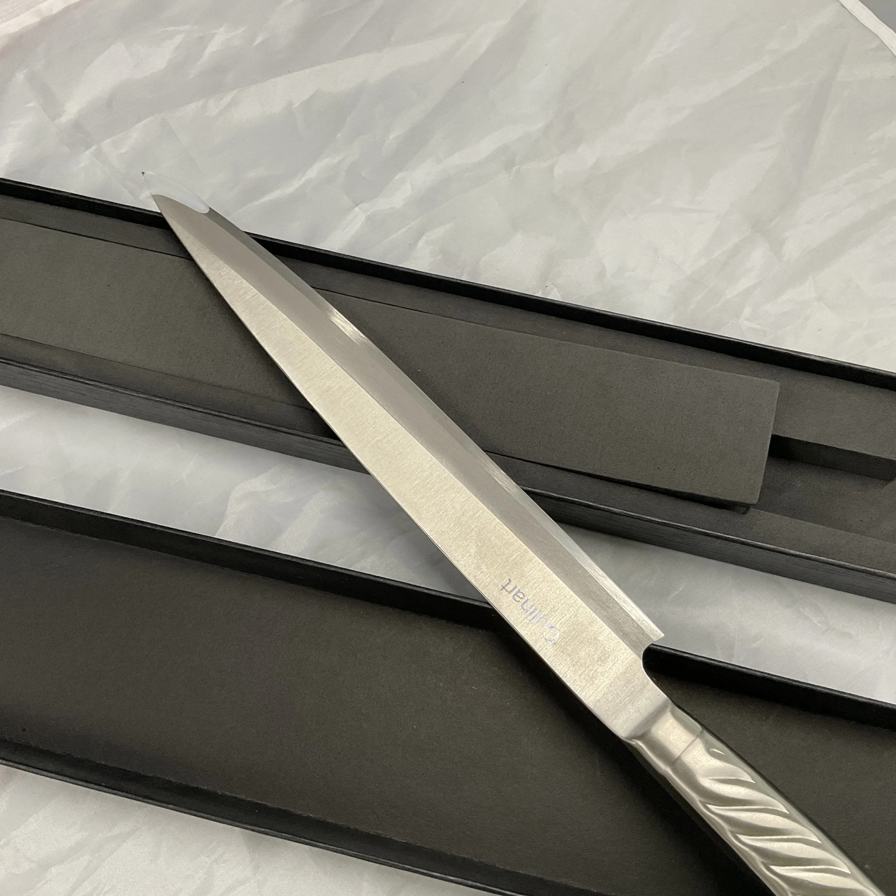 Stainless Steel Kitchen Sashimi Knives Chef Chopping Vegetable Slicing For Sushi Restaurants And Supermarkets