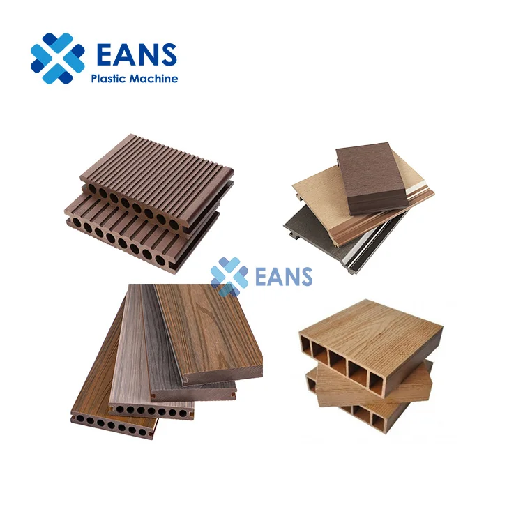 Wood Plastic Composited WPC Decking Flooring Extrusion Machine / Making Machine