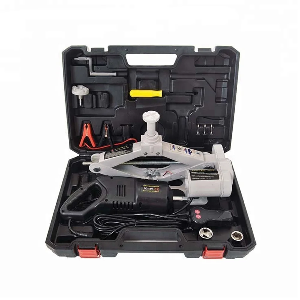 2T Automatic 12 volt electric car jack for outdoor working