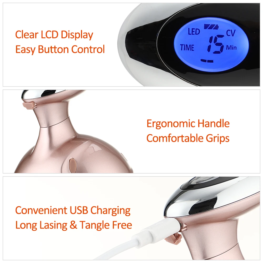 3 in 1 Body Slimming Massage Device for Women - Multifunction Body Shape Care, Lifting Skin Loosen Improving - Mini Beauty