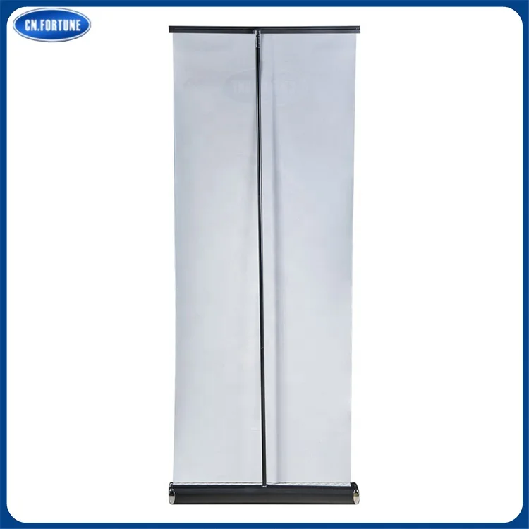 Retractable Roll up Banner Stand Aluminum Indoor and Outdoor Advertising Display for Exhibition Display Promotion CN.FORTUNE