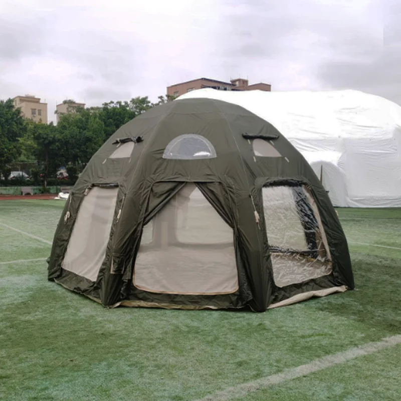 5*5 Automatic dome tent Round Inflatable Air Glamping Tent  for Family Outdoor Camping tent air