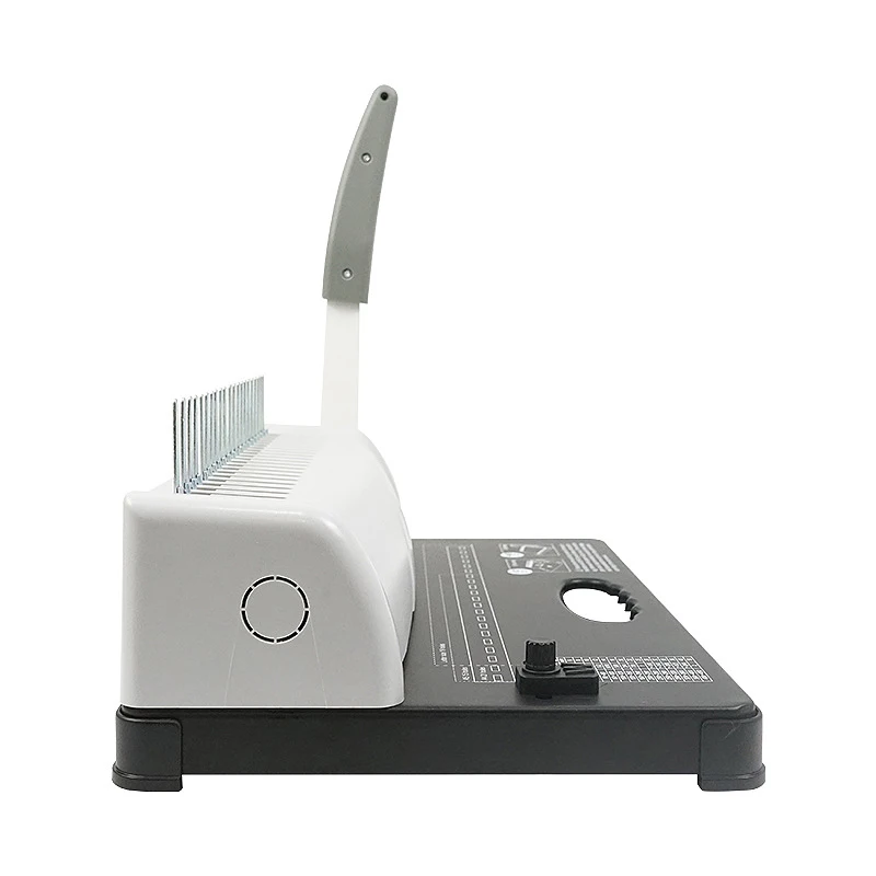 ZEQUAN 21 Holes Manual Notebook Bander 450 Sheets Spiral Comb Binding Machine