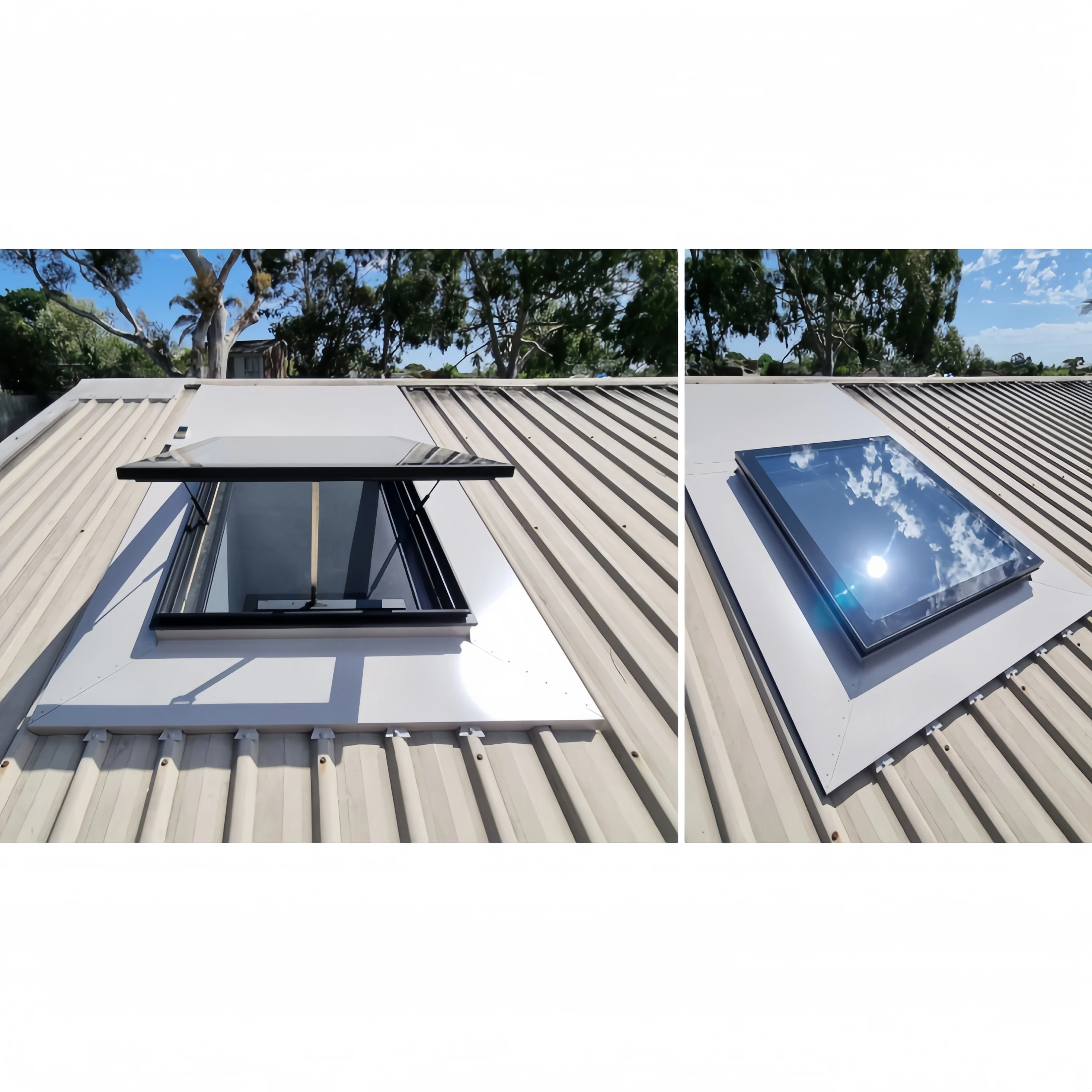 Customized made in China Skylight Housing Artificial Skylight dormer window with waterproof glass Skylight Roof Window for sale
