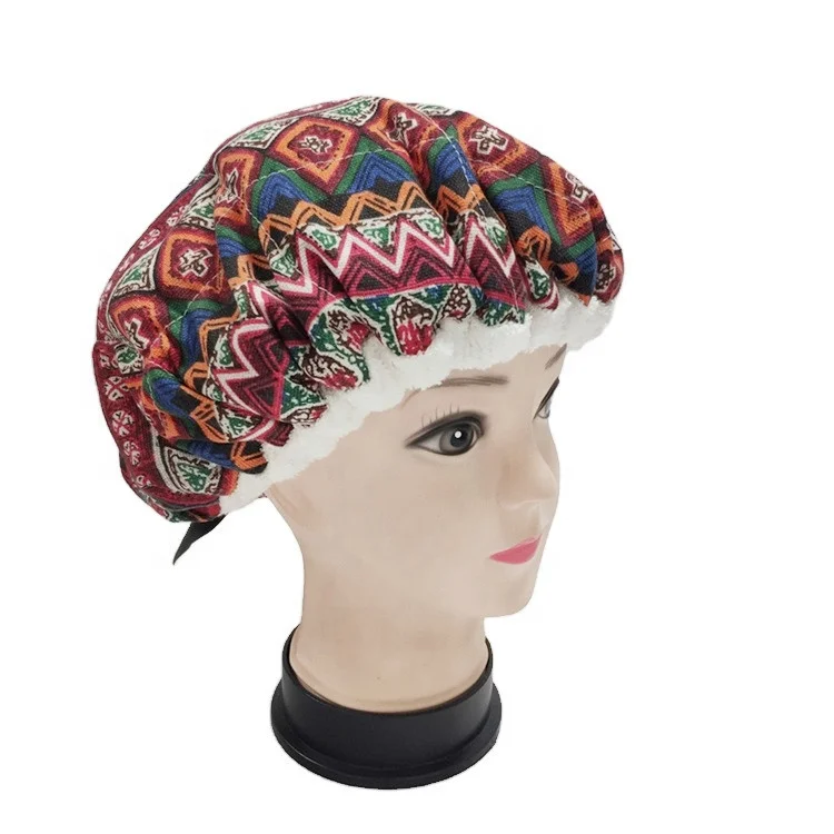 Home Use Cordless Flaxseed Hair Treatment Cap Hair Salon Deep Conditioning Heat Cap Heated Conditioning Cap