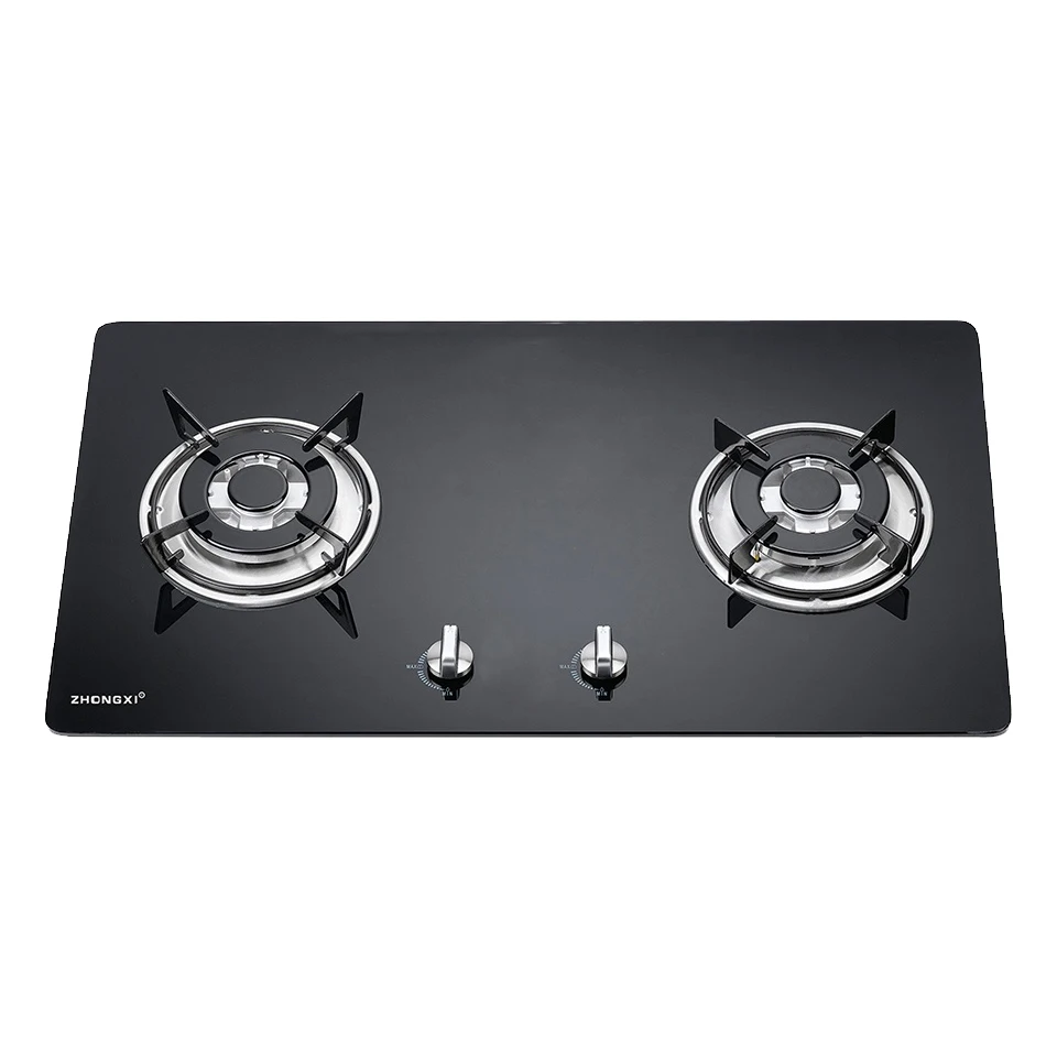 2-х конфорочной со стеклянным верхом встроенный газовая варочная поверхность Таиланд Лидер продаж кухонная керамическая sfbaf горелка LPG нг плита голубого пламени