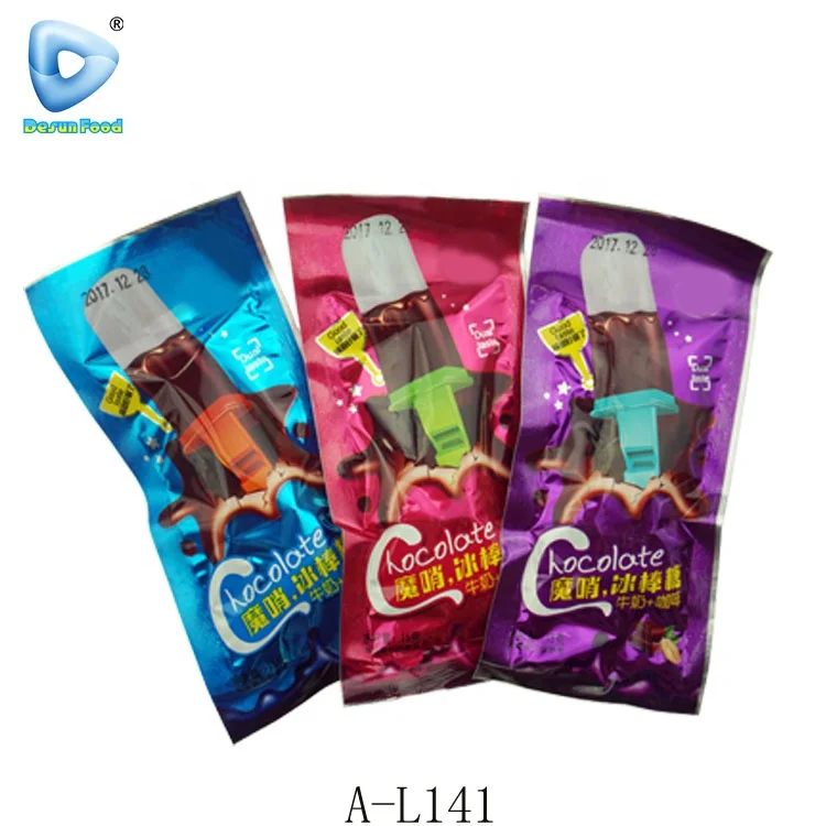 Wholesale Two-colors ice cream whistle lollipop sweet