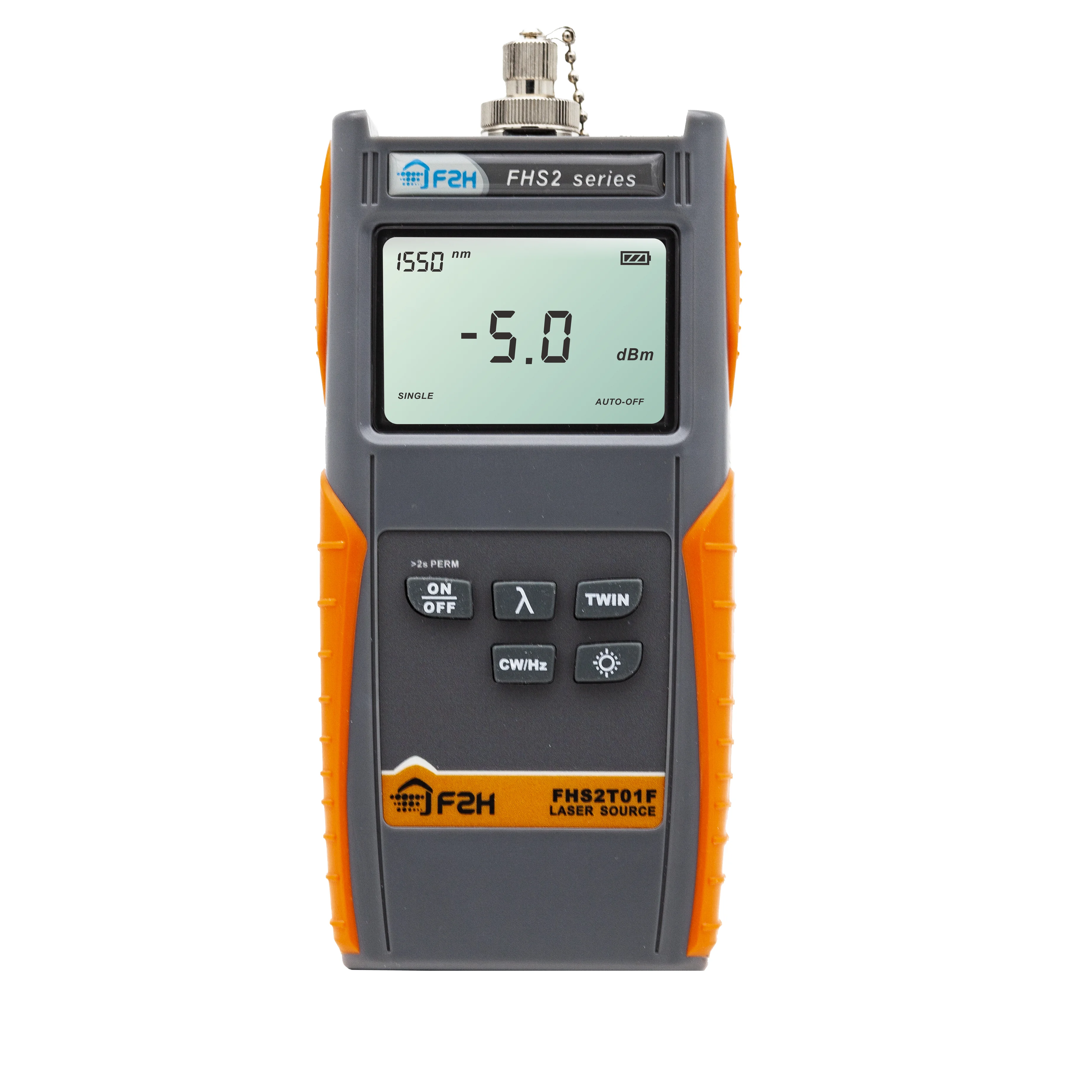 [Grandway Original] ftth tester FHS2D02F High Stability Fiber Optical Laser Source Light Source assists the optical power meter