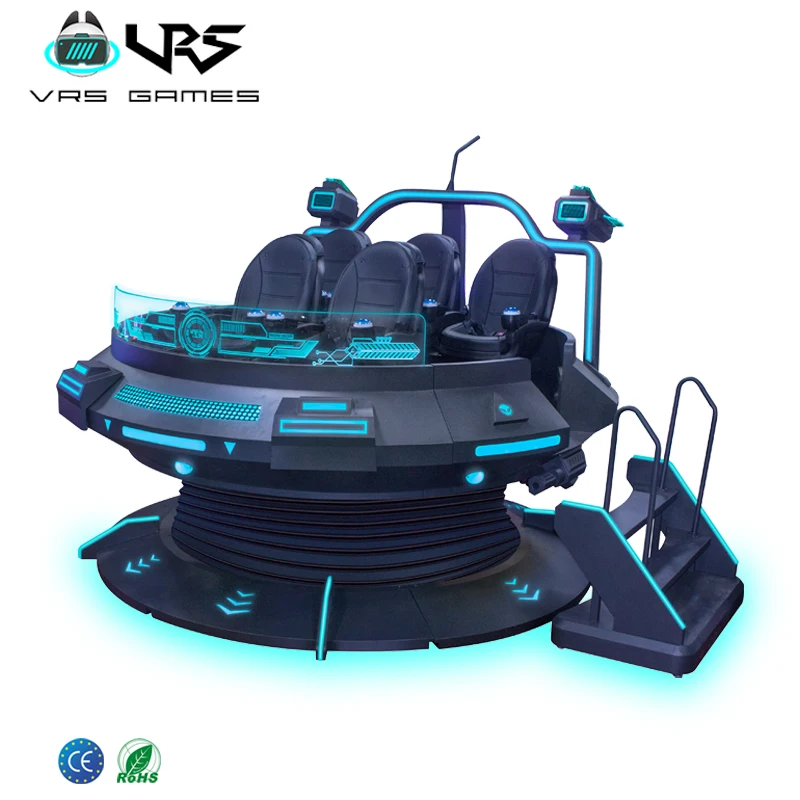 Vr 9d VRSGAMES VrSimulator оборудование космический корабль UFO 5-местный виртуальный киностул