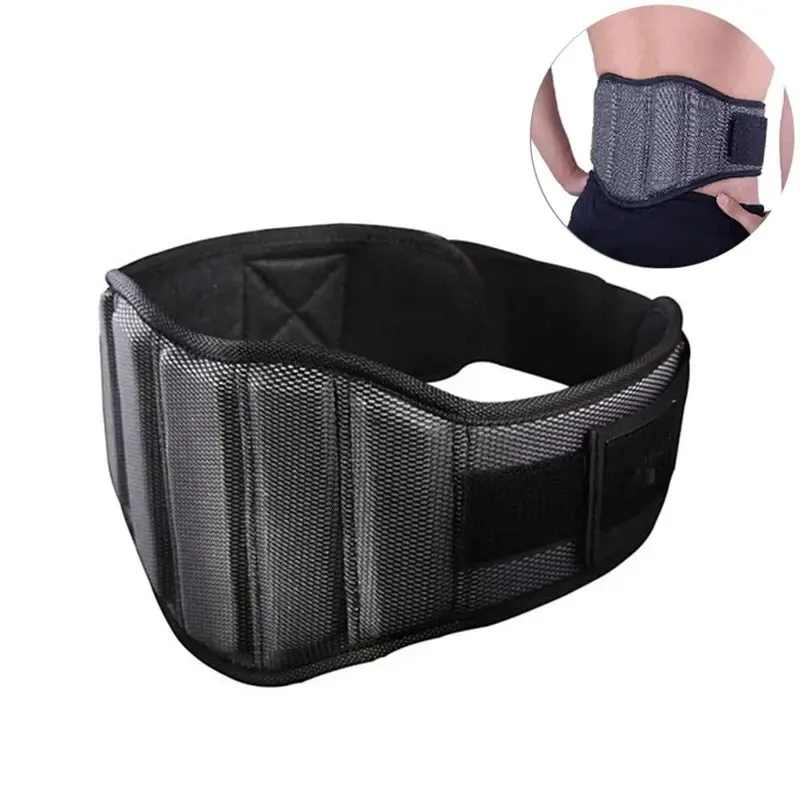 Weight Lifting Belt Back Support Workout Belt with Metal Buckle Men Women Gym Weight Belts for Fitness Power Lifting