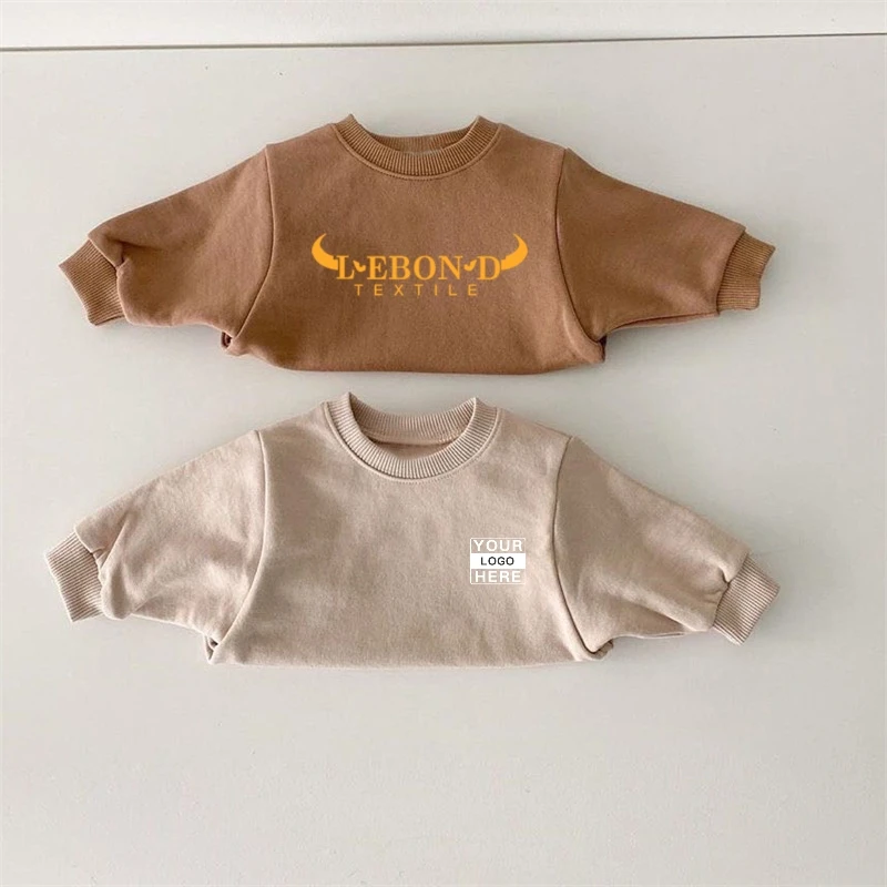 New Born Baby Clothes Custom Toddler 100% Cotton Terry Clothing For Kids