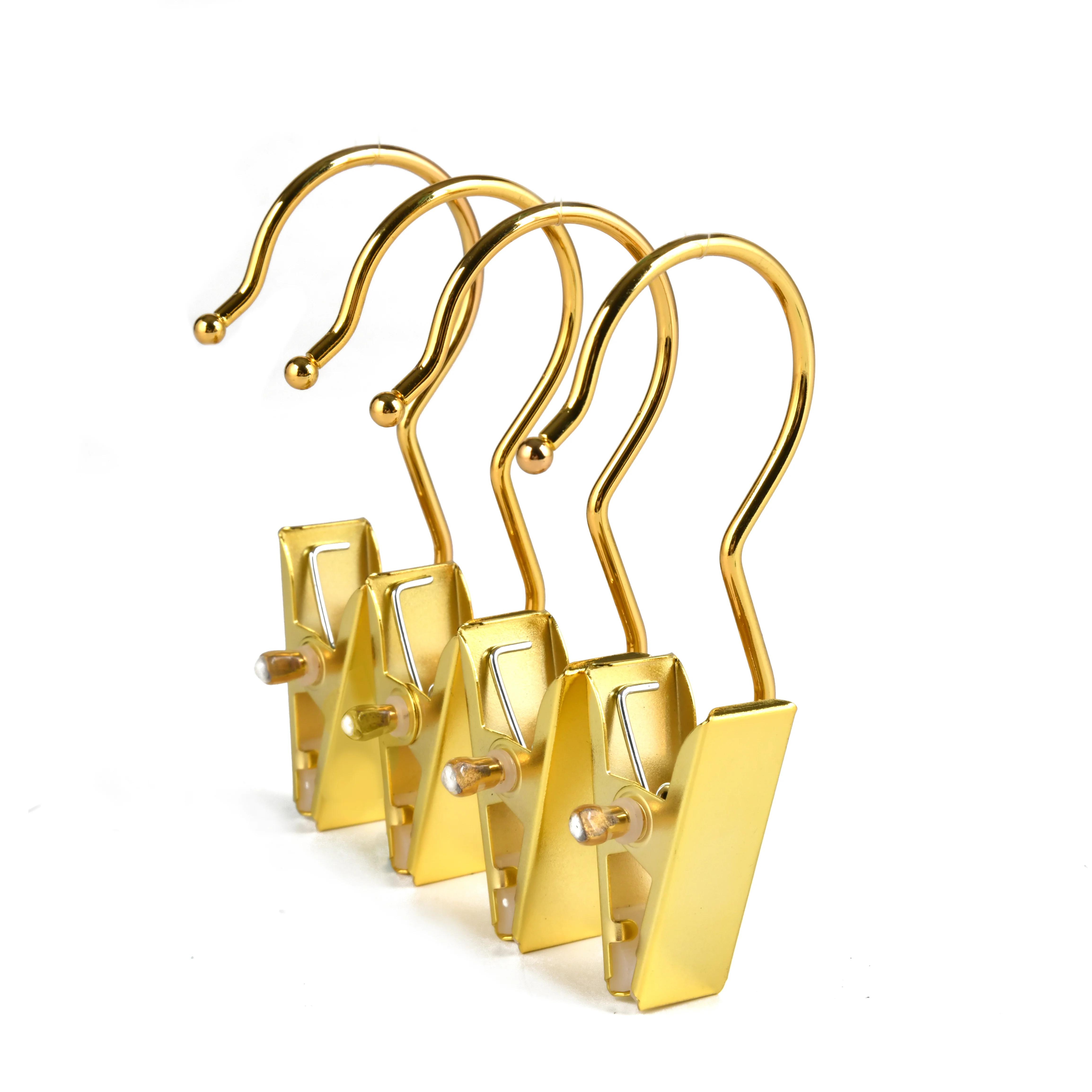Multifunction shiny gold metal Single hooks for Boutique