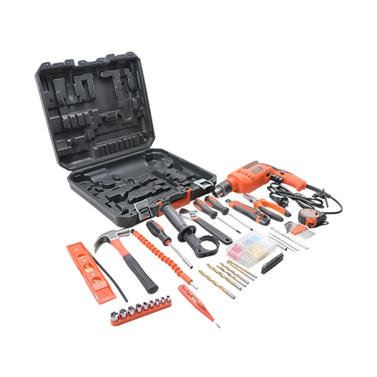 New product  51-Piece Bricolage Tool Set Masonry Tool Kit Power Drills Tool Set For Household