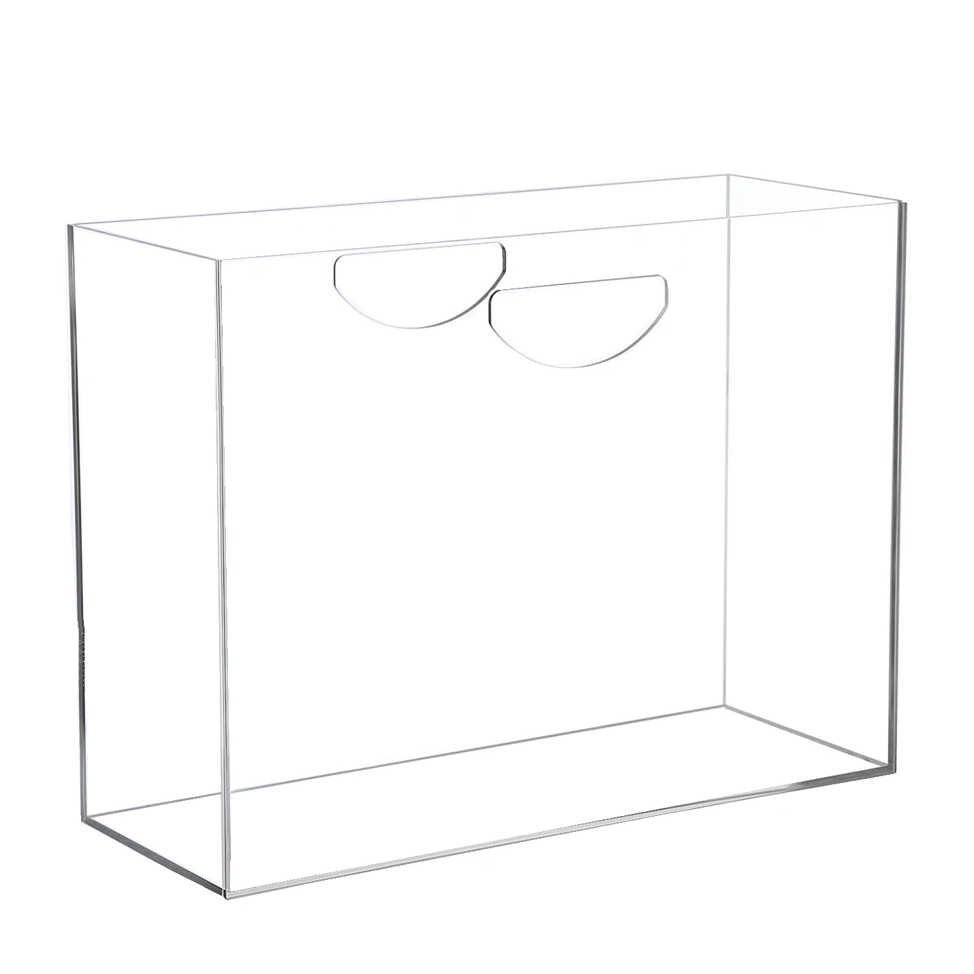 Acrylic Magazine Holder Desk Organizer Workspace Sorters Clear Bookend File Sorter Holder Office Accessories