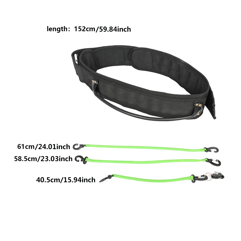 Golf Swing Trainer Posture Corrector Practice Swing Training Belt Strength Trainer Golf Swing Power Release Rope Beginner Aids