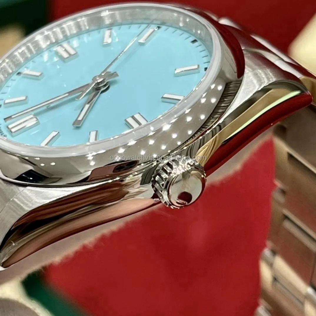 36mm vsf Stainless Steel Case Automatic Mechanical Blue Watch Luxury Watch for Men