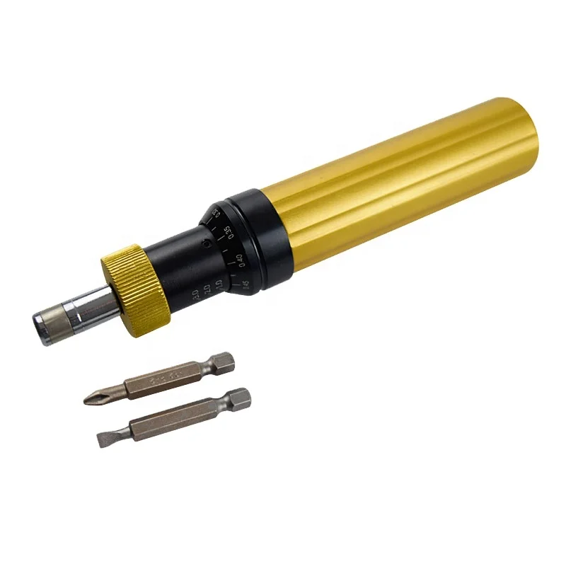  AYQ-0.6 Alloy Steel Preset Type Adjustable Torque Screwdriver With Phillips And Straight