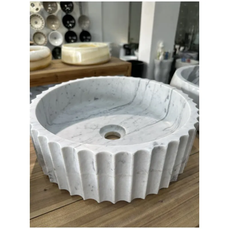 stone sink ready hand made bathroom vessel bathroom basin sinks Counter Top Art Hand Wash Basin